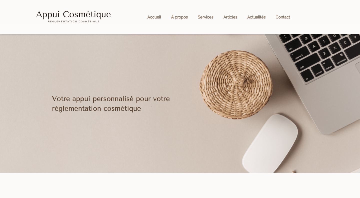 Appui Cosmétique